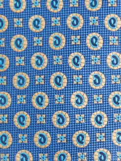Alvaro Moreno Corbatas|Corbatas|CORBATA JACQUARD MF Azul