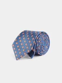 Alvaro Moreno Corbatas|Corbatas|CORBATA JACQUARD MF Azul