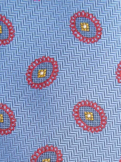 Alvaro Moreno Corbatas|Corbatas|CORBATA JACQUARD MF Azul