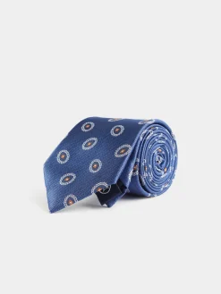 Alvaro Moreno Corbatas|Corbatas|CORBATA JACQUARD MF Azul