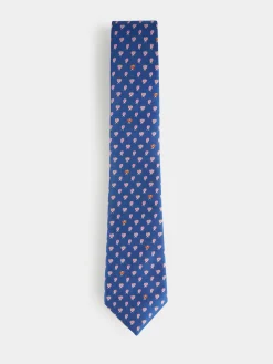 Alvaro Moreno Corbatas|Corbatas|CORBATA JACQUARD MF Azul