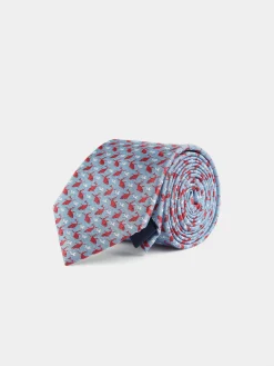 Alvaro Moreno Corbatas|Corbatas|CORBATA JACQUARD MF Azul