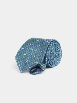 Alvaro Moreno Corbatas|Corbatas|CORBATA JACQUARD MF Azul