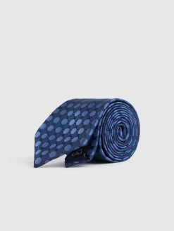Alvaro Moreno Corbatas|Corbatas|CORBATA JACQUARD MF Azul