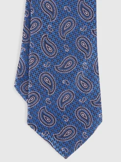 Alvaro Moreno Corbatas|Corbatas|CORBATA JACQUARD MF Azul