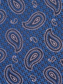 Alvaro Moreno Corbatas|Corbatas|CORBATA JACQUARD MF Azul