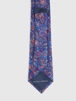 Alvaro Moreno Corbatas|Corbatas|CORBATA JACQUARD MF Azul