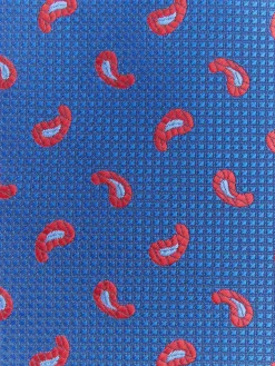 Alvaro Moreno Corbatas|Corbatas|CORBATA JACQUARD MF Azul