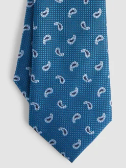 Alvaro Moreno Corbatas|Corbatas|CORBATA JACQUARD MF Azul