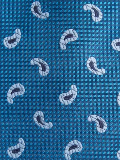 Alvaro Moreno Corbatas|Corbatas|CORBATA JACQUARD MF Azul