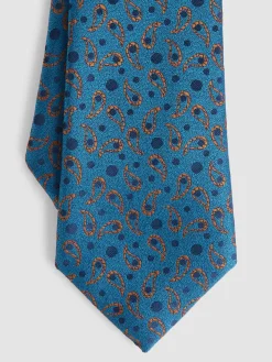 Alvaro Moreno Corbatas|Corbatas|CORBATA JACQUARD MF Azul