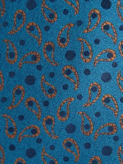 Alvaro Moreno Corbatas|Corbatas|CORBATA JACQUARD MF Azul