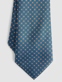 Alvaro Moreno Corbatas|Corbatas|CORBATA JACQUARD MF Azul