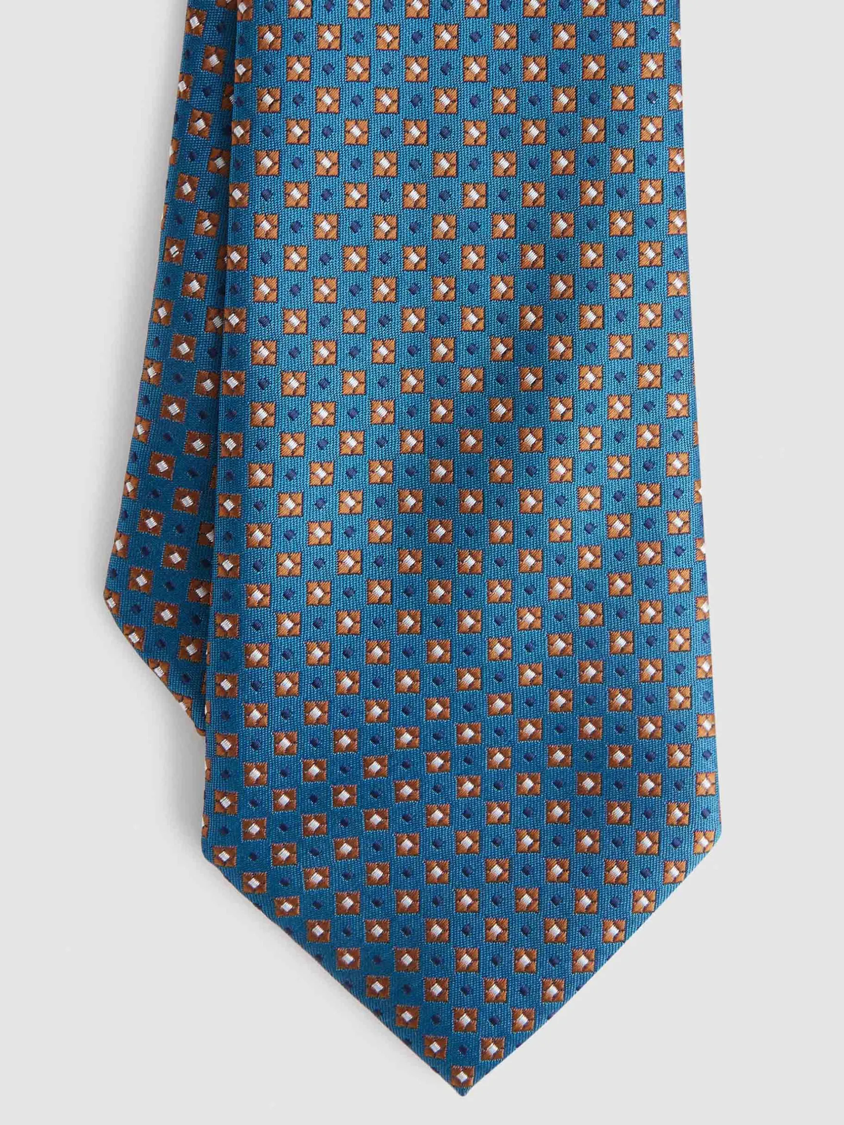 Alvaro Moreno Corbatas|Corbatas|CORBATA JACQUARD MF Azul