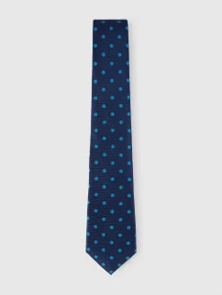 Alvaro Moreno Corbatas|Corbatas|CORBATA JACQUARD MF Azul
