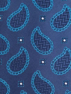 Alvaro Moreno Corbatas|Corbatas|CORBATA JACQUARD MF Azul