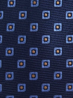 Alvaro Moreno Corbatas|Corbatas|CORBATA JACQUARD MF Azul