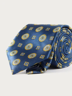 Alvaro Moreno Corbatas|Corbatas|CORBATA JACQUARD MF Azul