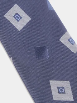 Alvaro Moreno Corbatas|Corbatas|CORBATA JACQUARD MF Azul Marino