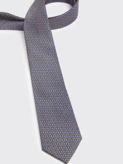 Alvaro Moreno Corbatas|Corbatas|CORBATA JACQUARD MF Azul Marino
