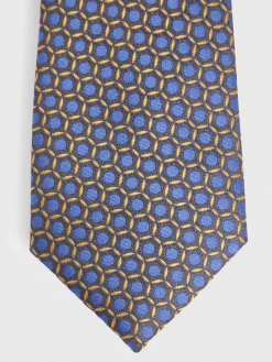 Alvaro Moreno Corbatas|Corbatas|CORBATA JACQUARD MF Azul Marino