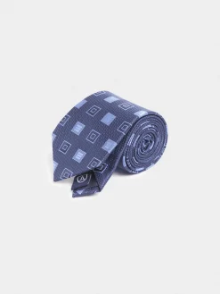 Alvaro Moreno Corbatas|Corbatas|CORBATA JACQUARD MF Azul Marino