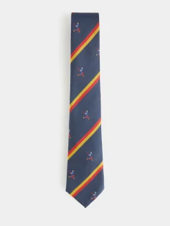 Alvaro Moreno Corbatas|Corbatas|CORBATA JACQUARD MF Azul Marino