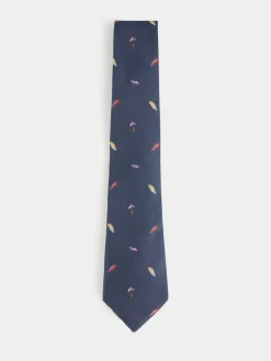 Alvaro Moreno Corbatas|Corbatas|CORBATA JACQUARD MF Azul Marino