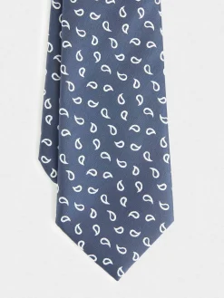 Alvaro Moreno Corbatas|Corbatas|CORBATA JACQUARD MF Azul Marino