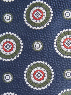 Alvaro Moreno Corbatas|Corbatas|CORBATA JACQUARD MF Azul Marino