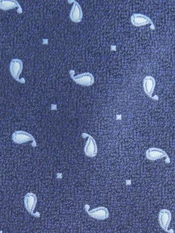 Alvaro Moreno Corbatas|Corbatas|CORBATA JACQUARD MF Azul Marino