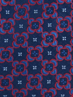 Alvaro Moreno Corbatas|Corbatas|CORBATA JACQUARD MF Azul Marino