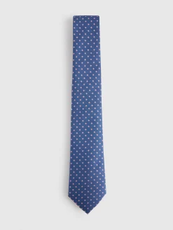 Alvaro Moreno Corbatas|Corbatas|CORBATA JACQUARD MF Azul Marino