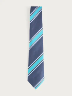 Alvaro Moreno Corbatas|Corbatas|CORBATA JACQUARD MF Azul Marino