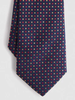 Alvaro Moreno Corbatas|Corbatas|CORBATA JACQUARD MF Azul Marino