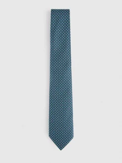 Alvaro Moreno Corbatas|Corbatas|CORBATA JACQUARD MF Azul Marino