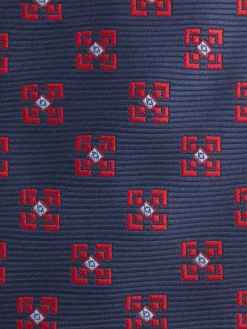 Alvaro Moreno Corbatas|Corbatas|CORBATA JACQUARD MF Azul Marino