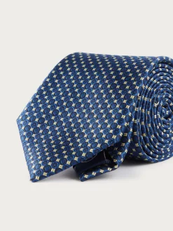 Alvaro Moreno Corbatas|Corbatas|CORBATA JACQUARD MF Azul Marino
