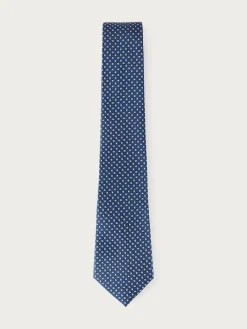 Alvaro Moreno Corbatas|Corbatas|CORBATA JACQUARD MF Azul Marino
