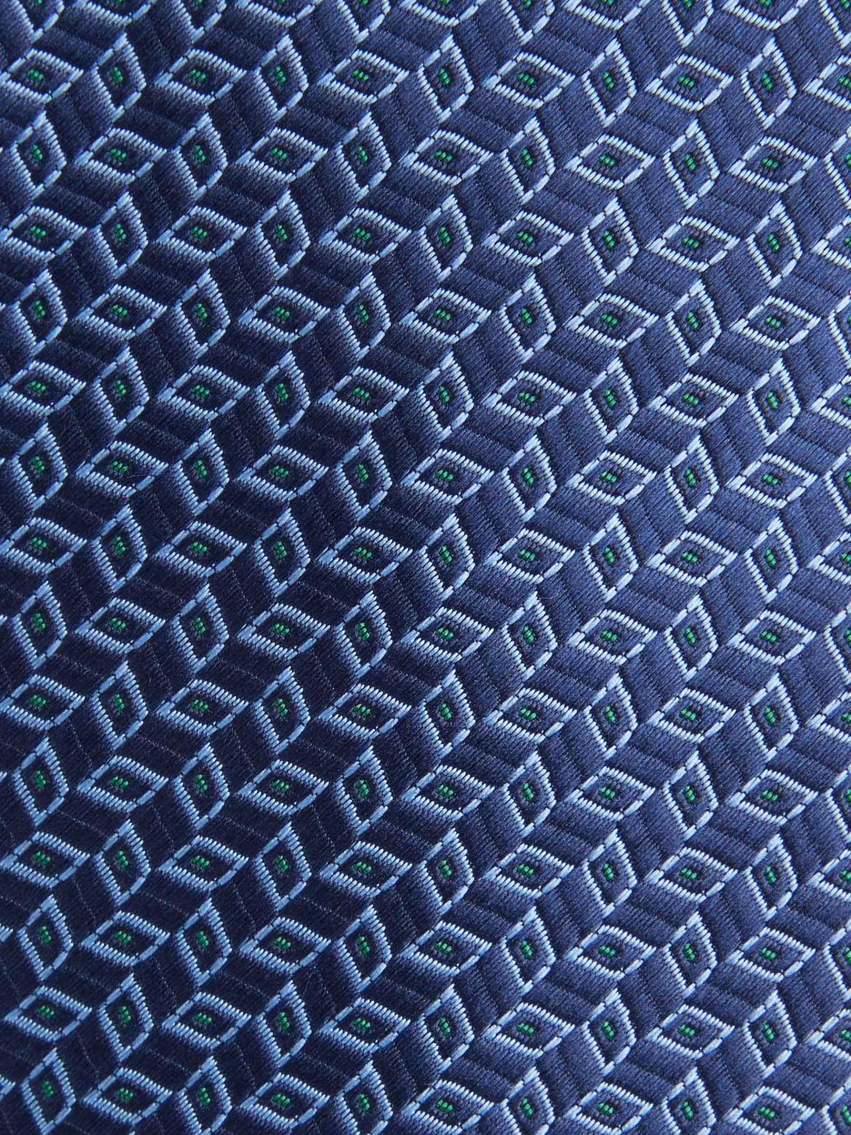 Alvaro Moreno Corbatas|Corbatas|CORBATA JACQUARD MF Azul Marino
