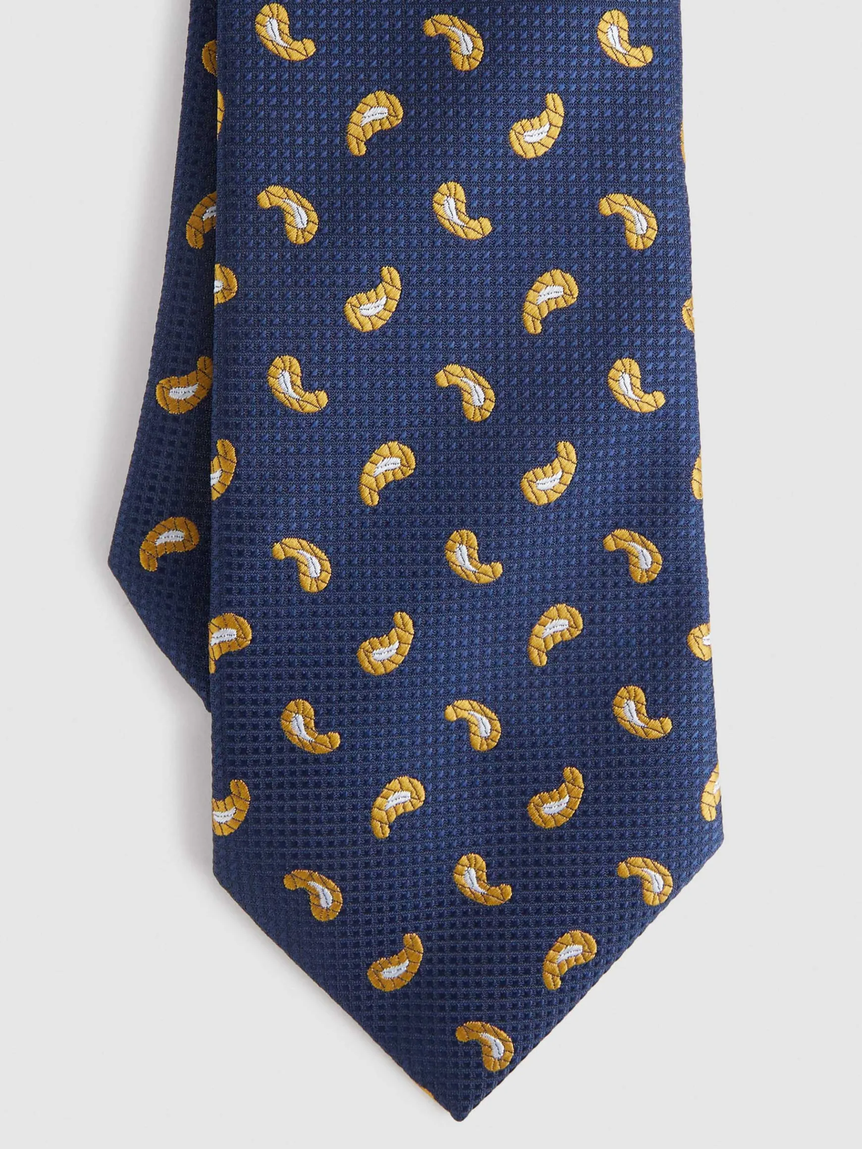 Alvaro Moreno Corbatas|Corbatas|CORBATA JACQUARD MF Azul Marino