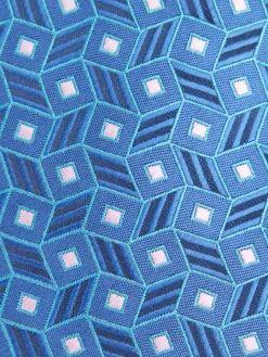 Alvaro Moreno Corbatas|Corbatas|CORBATA JACQUARD MF Azul Marino
