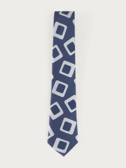 Alvaro Moreno Corbatas|Corbatas|CORBATA JACQUARD MF Azul Marino