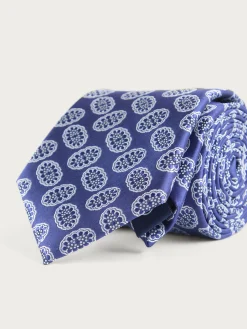 Alvaro Moreno Corbatas|Corbatas|CORBATA JACQUARD MF Azul Marino