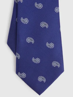 Alvaro Moreno Corbatas|Corbatas|CORBATA JACQUARD MF Azul Marino