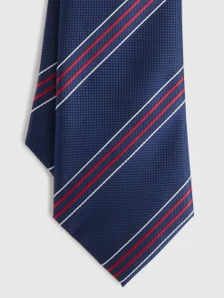 Alvaro Moreno Corbatas|Corbatas|CORBATA JACQUARD MF Azul Marino