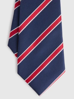 Alvaro Moreno Corbatas|Corbatas|CORBATA JACQUARD MF Azul Marino