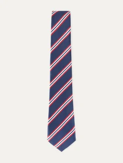 Alvaro Moreno Corbatas|Corbatas|CORBATA JACQUARD MF Azul Marino