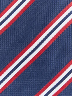 Alvaro Moreno Corbatas|Corbatas|CORBATA JACQUARD MF Azul Marino