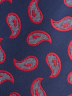 Alvaro Moreno Corbatas|Corbatas|CORBATA JACQUARD MF Azul Marino